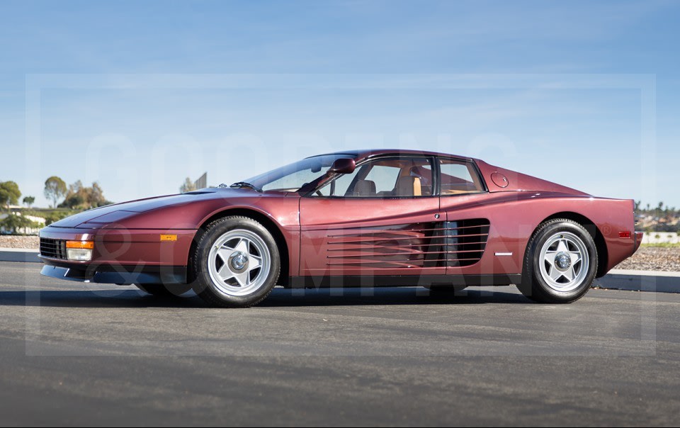 1985 ferrari testarossa black